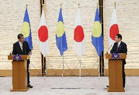 Japan-Palau leaders' talks