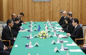 Japan-Palau leaders' talks