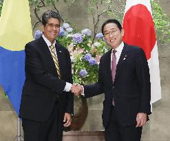 Japan-Palau leaders' talks