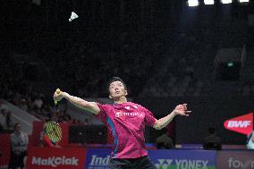 (SP)INDONESIA-JAKARTA-BADMINTON-INDONESIA OPEN-MEN'S SINGLES-FIRST ROUND