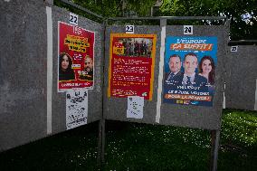 European Elections Posters - Paris
