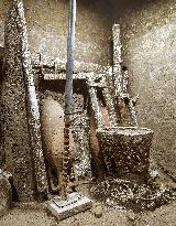 Carpenter’s Tools Found In A Room In A Villa In Pompeii - Italy