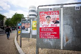 European Elections Posters - Paris