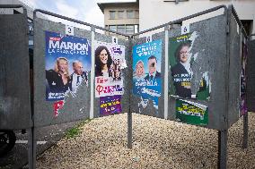 European Elections Posters - Paris