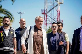 Jose Mourinho Arrives in Istanbul