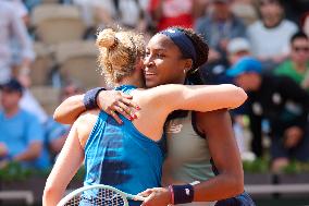 (SP)FRANCE-PARIS-TENNIS-FRENCH OPEN-WOMEN'S DOUBLES