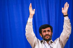 Mahmoud Ahmadinejad Former President of Iran