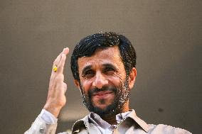 Mahmoud Ahmadinejad Former President of Iran