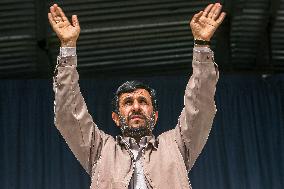 Mahmoud Ahmadinejad Former President of Iran