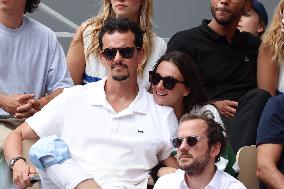 Celebrities In Stands During The 2024 French Open - Village Day Nine NB