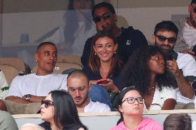 Celebrities In Stands During The 2024 French Open - Village Day Nine NB