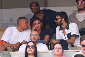 Celebrities In Stands During The 2024 French Open - Village Day Nine NB