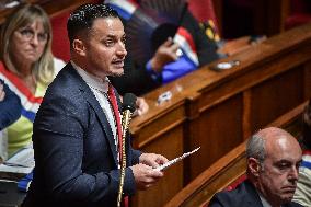 Questions to the government at the National Assembly in Paris FA
