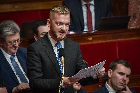 Questions to the government at the National Assembly in Paris FA