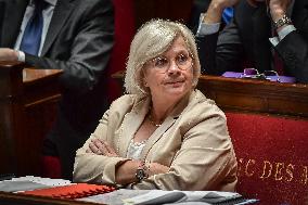Parliamentary session debate on the right-to-die bill at the National Assembly in Paris FA