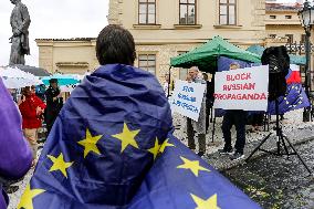 Pro-NATO Demonstration In Prague