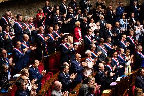 Questions To The French Government At The National Assembly, In Paris