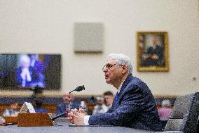 U.S.-WASHINGTON, D.C.-HEARING-ATTORNEY GENERAL-MERRICK GARLAND