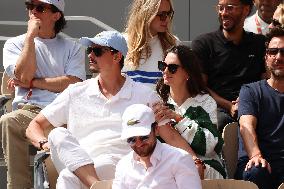 Celebrities In Stands During The 2024 French Open - Village Day Nine NB