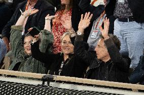 French Open - Ben Stiller At The Stands