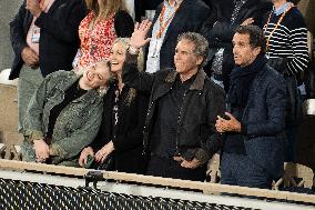 French Open - Ben Stiller At The Stands