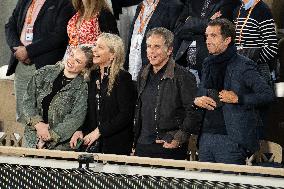 French Open - Ben Stiller At The Stands