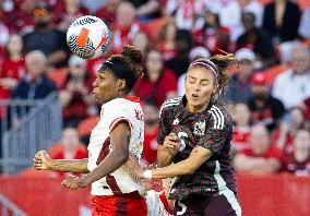 (SP)CANADA-TORONTO-FOOTBALL-INTERNATIONAL WOMEN'S FRIENDLY MATCH-CANADA VS MEXICO