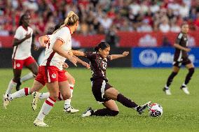 (SP)CANADA-TORONTO-FOOTBALL-INTERNATIONAL WOMEN'S FRIENDLY MATCH-CANADA VS MEXICO