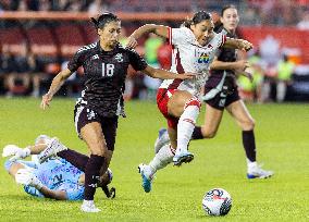 (SP)CANADA-TORONTO-FOOTBALL-INTERNATIONAL WOMEN'S FRIENDLY MATCH-CANADA VS MEXICO