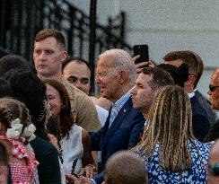 President Joe Biden And First Lady Dr Jill Biden Host The Congressional Picnic