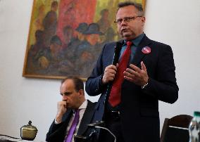 Meeting With Andrzej Szejna In Krakow