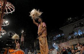 Ganga Aarti Prayers In Varanasi