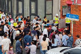 Chinese Picking up Children