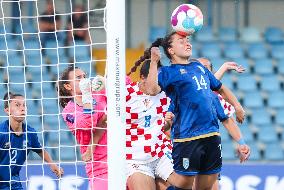 (SP)CROATIA-KARLOVAC-WOMEN-EUROPEAN FOOTBALL CHAMPIONSHIP-QUALIFIER