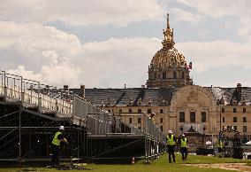 (SP)FRANCE-PARIS-OLYMPICS-VENUE-INVALIDES