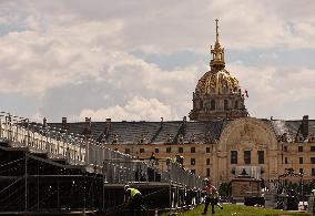 (SP)FRANCE-PARIS-OLYMPICS-VENUE-INVALIDES