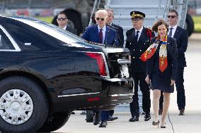 US President Joe Biden arrives in France - Orly