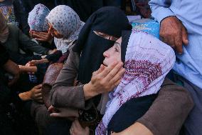 Funeral in Bureij Refugee Camp - Gaza