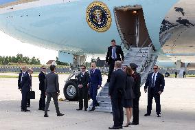 US President Joe Biden Arrives In France - Orly