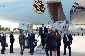 US President Joe Biden Arrives In France - Orly