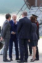 US President Joe Biden Arrives In France - Orly
