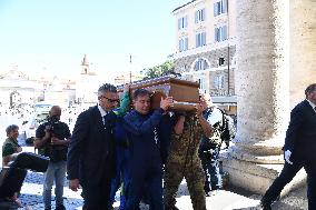 Funeral Of Philippe Leroy - Rome