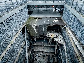 Parking Garage Unexplained Collapse - The Netherlands