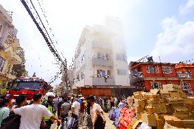 Fire In Nepal