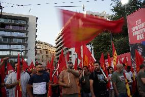 Pre Election Rally Of The Communist Party Of Greece