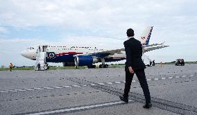Justin Trudeau Takes Plane To Attend D-Day 80th Anniversary - Canada