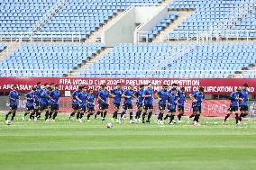 (SP)CHINA-SHENYANG-FOOTBALL-FIFA WORLD CUP QUALIFIER-CHINA VS THAILAND-TRAINING (CN)