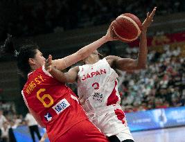 (SP)CHINA-SHAANXI-XI'AN-BASKETBALL-WOMEN-FRIENDLY-CHN VS JPN (CN)