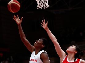 (SP)CHINA-SHAANXI-XI'AN-BASKETBALL-WOMEN-FRIENDLY-CHN VS JPN (CN)