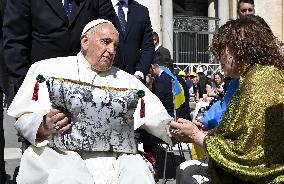 Pope Francis Leads The General Audience - Vatican